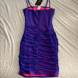 Double Life Mesh Mini Dress 